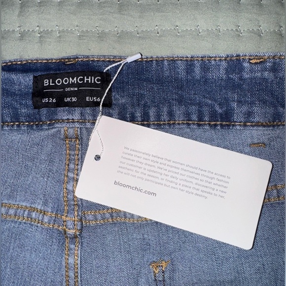 Bloomchic Denim plus size Women's Shorts. Size 26. GUC. - Picture 4 of 6